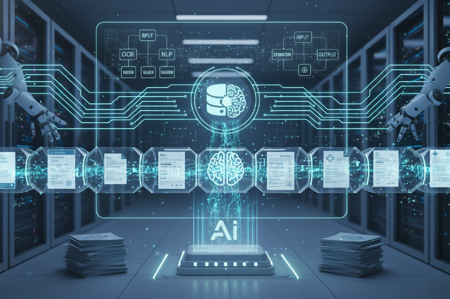 Intelligent Document Processing in Healthcare Data Pipelines