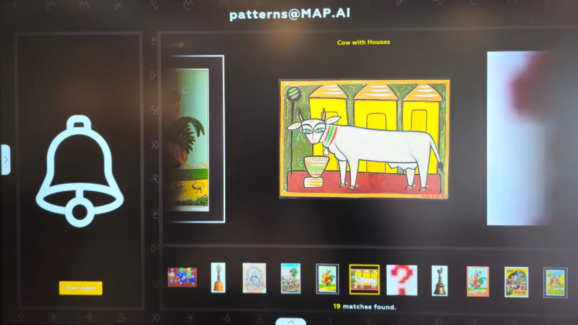 The Museum of Art and Photography (MAP) – Revolutionizing Art Discovery with Interactive Pattern Search