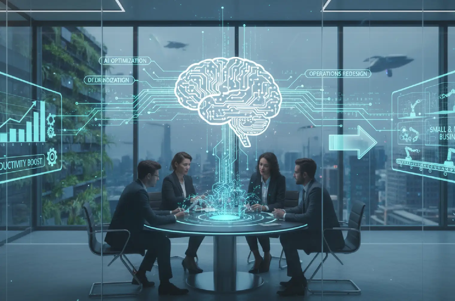 The Future of Work with AI: How SMBs Are Redesigning Operations